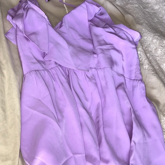 Alice & Trixie Ruffle Halter Dress szM - Picture 6 of 8